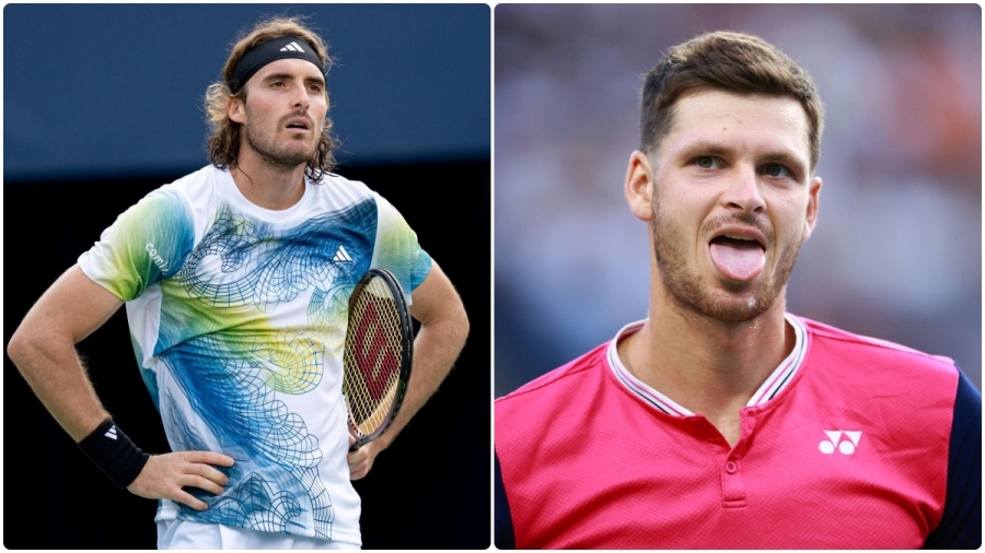 Επιβλητική εμφάνιση από τον Χούρκατς, εκμεταλλεύτηκε το μέτριο σερβίς του Τσιτσιπά και τον απέκλεισε (2-0 σετ)