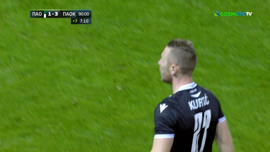 Παναθηναϊκός – ΠΑΟΚ 1-3: «Μαγικό» γκολ από τον Κούρτιτς! (video)