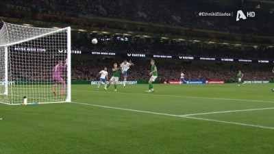 Ιρλανδία – Ελλάδα 0-1: Ο Τσιμίκας σημάδεψε, ο Γιακουμάκης «εκτέλεσε» και η Εθνική μπροστά στο σκορ (video)