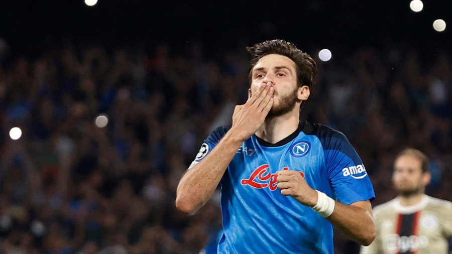 Ρεάλ Μαδρίτης, Μάντσεστερ Σίτι και Παρί Σεν Ζερμέν στα… πόδια του Κβαρατσχέλια!