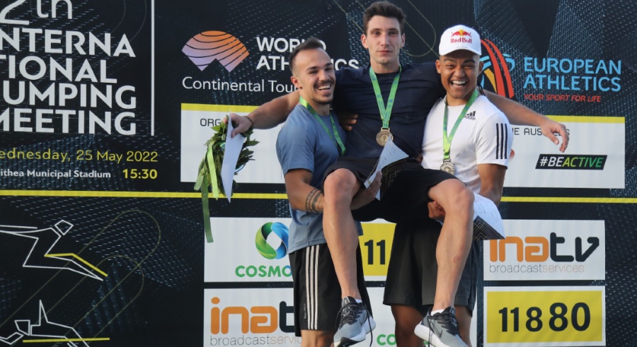 12ο Διεθνές Μίτινγκ Αλμάτων: Σε χαμηλές πτήσεις ο Καραλής ύστερα από τον τραυματισμό του, νικητής ο Πέτρος Χατζίου στο Επί κοντώ! (video)