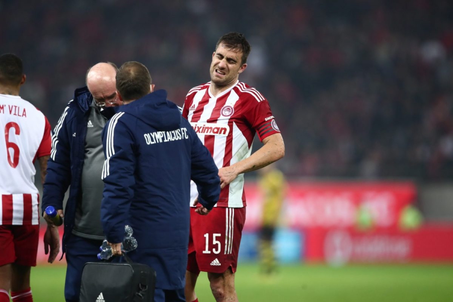 Ολυμπιακός: Nοκ άουτ ο Παπασταθόπουλος για έναν μήνα