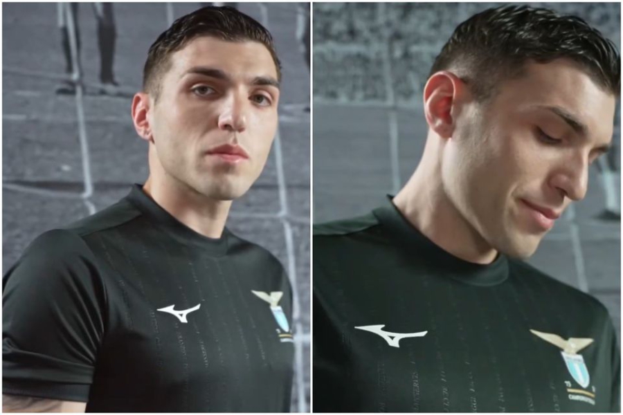 «Πρωταγωνιστής» στην παρουσίαση της επετειακής φανέλας της Λάτσιο ο Μανδάς (video)