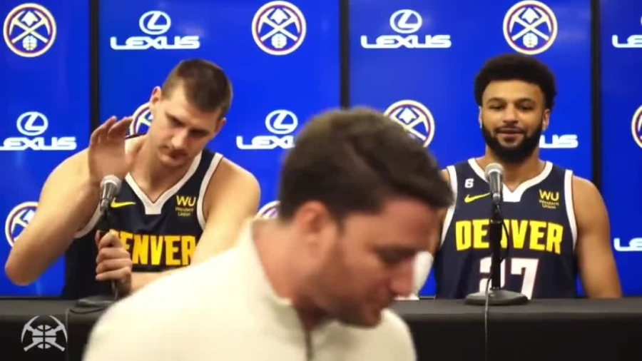 «Μάλωνε» με το μικρόφωνο ο Γιόκιτς στην συνέντευξη τύπου των Νάγκετς