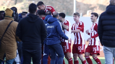 ΑΕΚ Β' - Ολυμπιακός Β' 1-2: Νίκη με ανατροπή για τους «ερυθρόλευκους» στο Σεραφείδειο! (video)