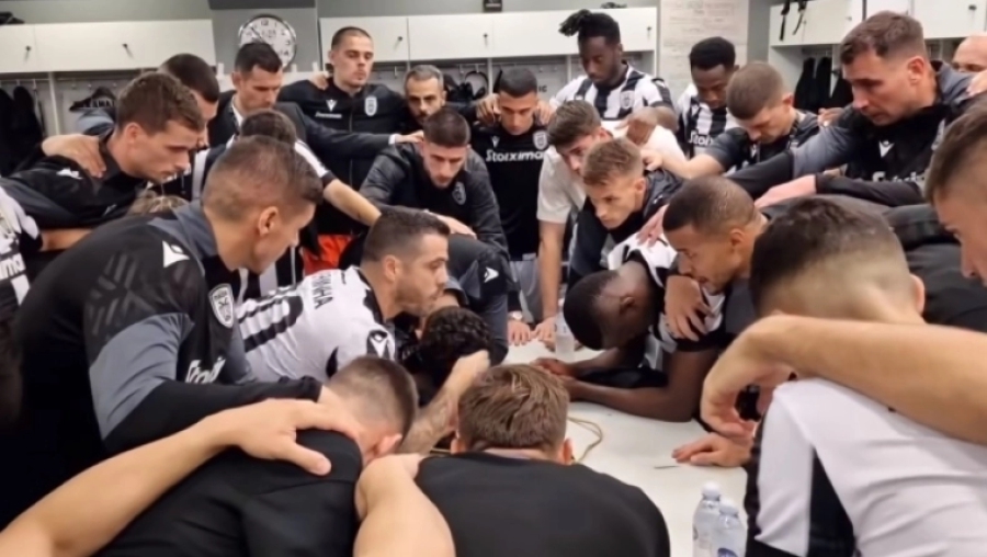 ΠΑΟΚ: Η αρχηγική, γεμάτη πάθος ομιλία του Βιεϊρίνα (video)