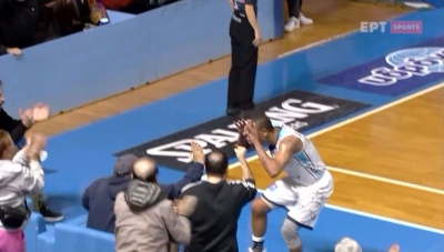 Οι πανηγυρισμοί του Γκάουντλοκ με τους Ροδίτες για το +17 επί της ΑΕΚ! (video)