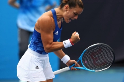 Σάκκαρη: «Εδώ δεν είμαι σαν Σάκκαρη, αλλά σαν Ελλάδα – Ευχαριστώ όλους όσους με βλέπουν» (video)