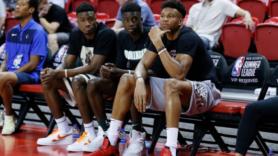 Γιάννης, Θανάσης και 'Αλεξ μαζί στο Skills Challenge του All Star Game