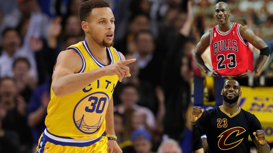 Οι Γουόριορς των ρεκόρ, συγκρίθηκαν με τους Μπουλς του Τζόρνταν, μα στο τέλος γελά πάντα ο «Βασιλιάς»! (video)