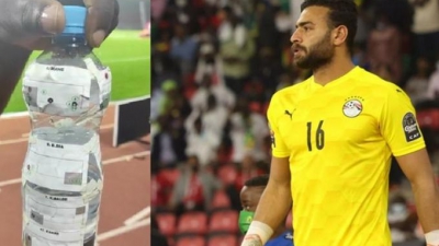 ΕΠΟΣ: Ο τερματοφύλακας της Αιγύπτου είχε... σκονάκι για τα πέναλτι της Σενεγάλης! (video)