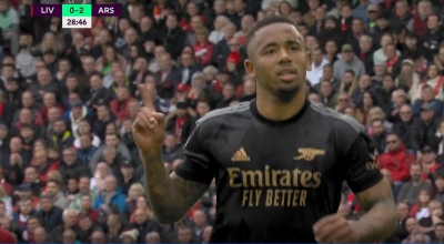 Λίβερπουλ – Άρσεναλ 0-2: Απίθανοι Λονδρέζοι, γκολ με το κεφάλι ο Ζεσούς πριν το μισάωρο! (video)