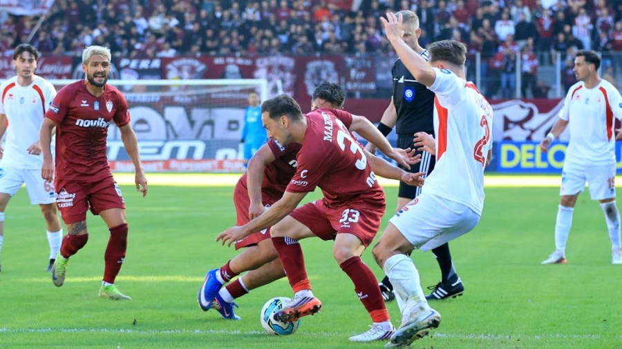 Superbet League 2: «Λευκή» ισοπαλία σε Λάρισα και Χρυσούπολη - Έμεινε όρθιος στην Κομοτηνή ο Ολυμπιακός Β'!