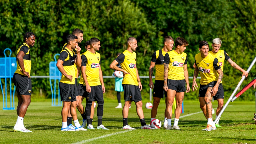 ΑΕΚ: Έπιασαν δουλειά οι παίκτες μετά το ρεπό (video)