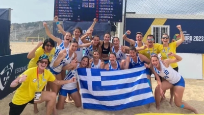Beach handball: Η Εθνική ομάδα γυναικών στην 6η θέση του Ευρωπαϊκού της Πορτογαλίας