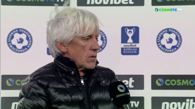 Γιοβάνοβιτς: «Μας ενδιαφέρει ο θεσμός, ευχαριστημένος από τη σοβαρότητα που δείξαμε»