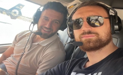 Μιλουτίνοφ και Μίτσιτς έφτασαν με ελικόπτερο στη Σύρο!