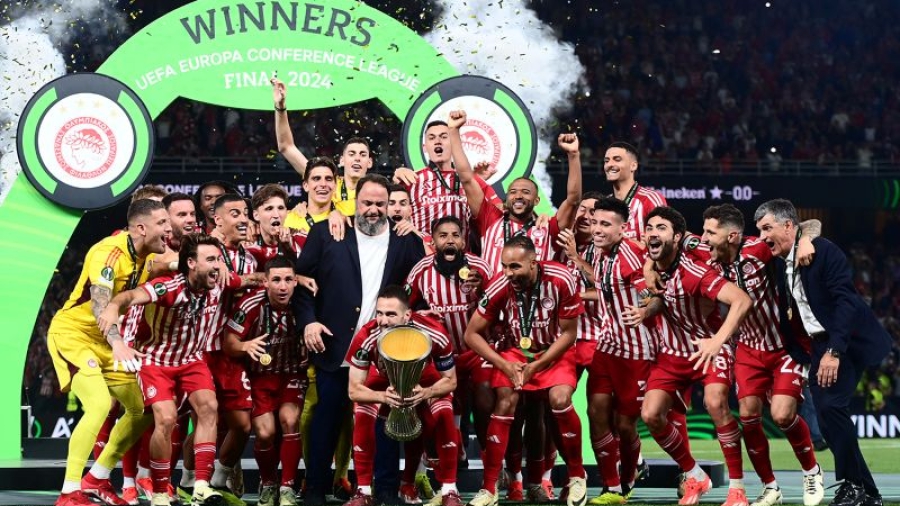 Ολυμπιακός: Θυμήθηκε το «έπος» της «OPAP Arena» έναν χρόνο μετά, με τις ηγετικές ομιλίες Φορτούνη, Ελ Αραμπί και Γιόβετιτς!