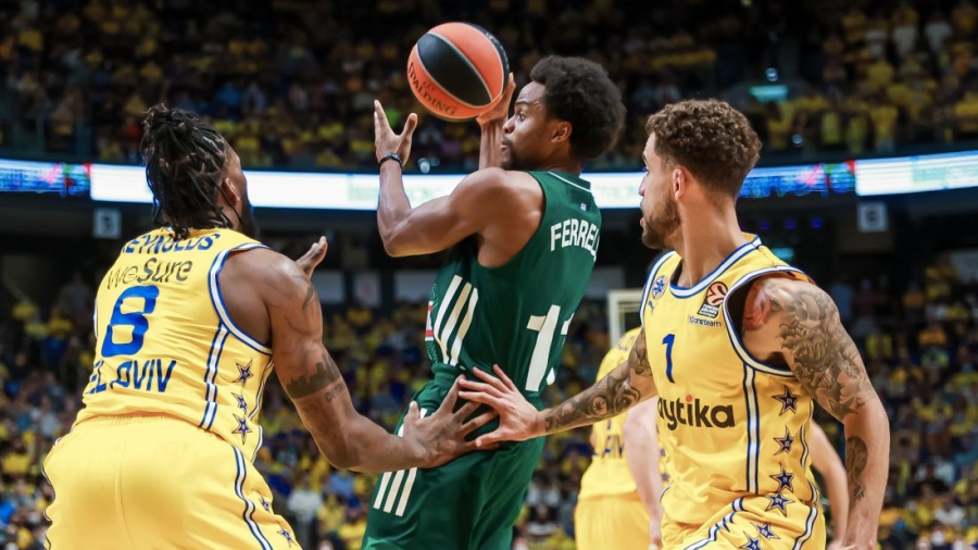 Άγγιξε το θαύμα αλλά... 4η σερί ήττα στο Τελ Αβίβ από τη Μακάμπι του Σφαιρόπουλου (77-73)