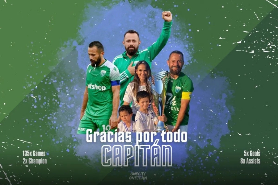 «Gracias capitán!»: Ο Λεβαδειακός αποχαιρετά τον Αλφρέδο Μεχία!