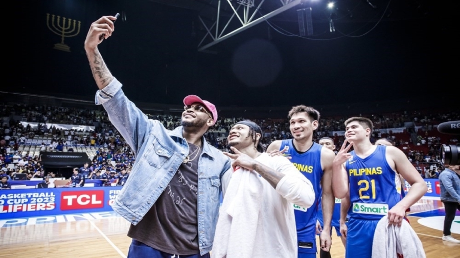 Καρμέλο: Guest... πολυτελείας στις Φιλιππίνες ο πρεσβευτής του MundoBasket 2023! (video)