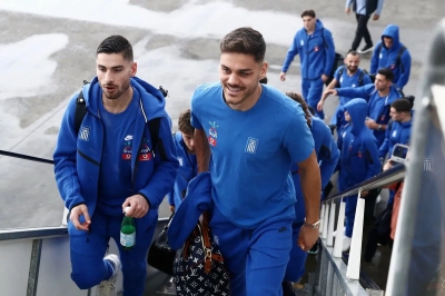 Με μισή ώρα καθυστέρηση η αναχώρηση της Εθνικής για την Σκωτία!