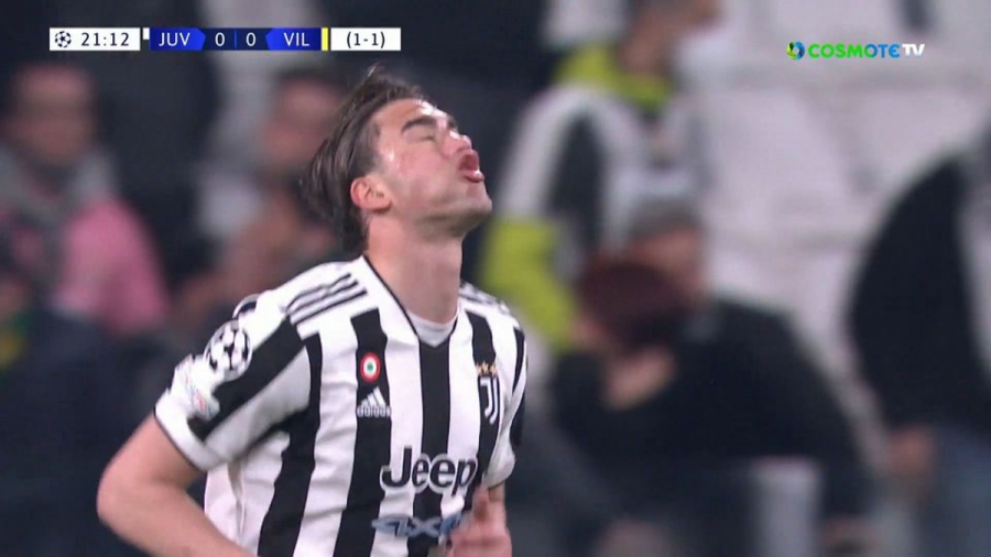 Γιουβέντους – Βιγιαρεάλ 0-0: Τράνταξε το δοκάρι ο Βλάχοβιτς (video)