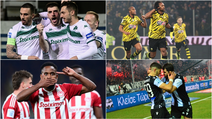 Παναθηναϊκός, ΑΕΚ, Ολυμπιακός και ΠΑΟΚ έχουν δικαίωμα στο όνειρο του τίτλου αν.... (video)