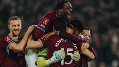 FA Cup: Ο Μαυροπάνος έστειλε τη Γουέστ Χαμ στα προημιτελικά - Τα ζευγάρια στη φάση των «8»!