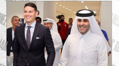 Χάμες Ροντρίγκες: Έφτασε στις εγκαταστάσεις της Αλ-Ραγιάν και ανακοινώνεται!