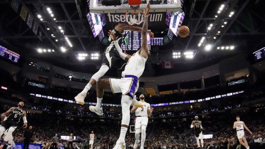 NBA: Το κόψιμο της χρονιάς ανήκει στον Γιάννη Αντετοκούνμπο! (video)