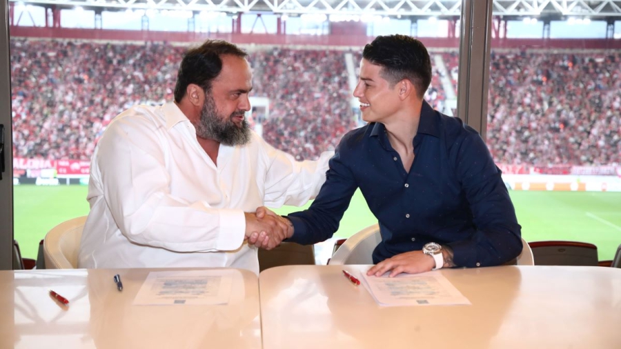 Η πρώτη μέρα του Χάμες Ροντρίγκες στον Ολυμπιακό, σε... 72 δευτερόλεπτα! (video)