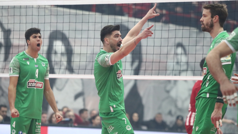 Ολυμπιακός – Παναθηναϊκός 1-3: «Πράσινος» ο πρώτος ημιτελικός με ανατροπή και συγκλονιστικό Κόβαρ! (video)