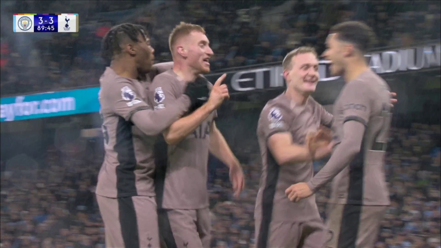 Μάντσεστερ Σίτι – Τότεναμ 3-3: Ακόμη ένα επικό ματς, ο Κουλουσέφσκι έκοψε δύο βαθμούς από τον Πεπ! (video)