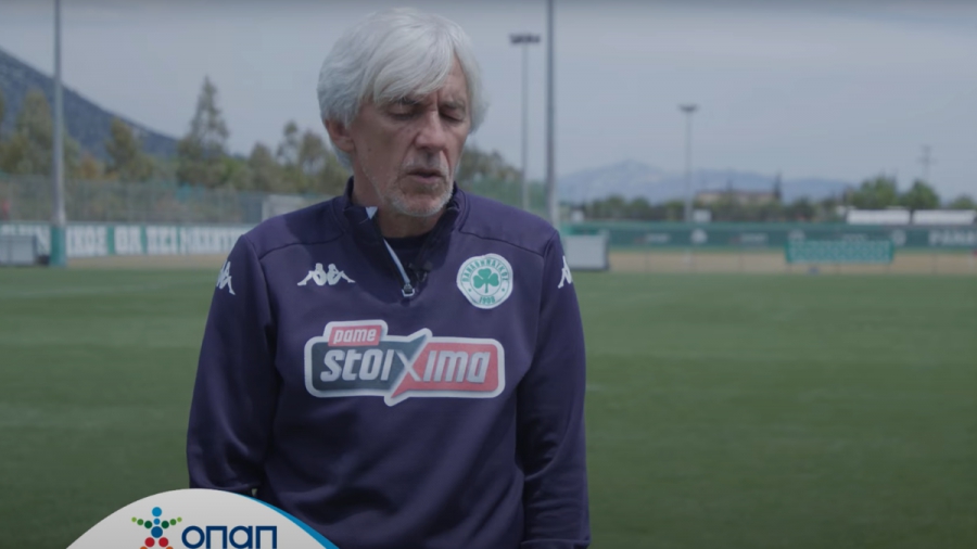 Ο Ιβάν Γιοβάνοβιτς στον ΟΠΑΠ για τους τελικούς του Europa League και του Conference League