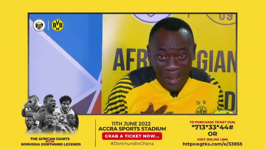 Φιλικό στην Γκάνα οι «θρύλοι» της Ντόρτμουντ, με παρουσιαστή τον… Ακρομπέτο! (video)