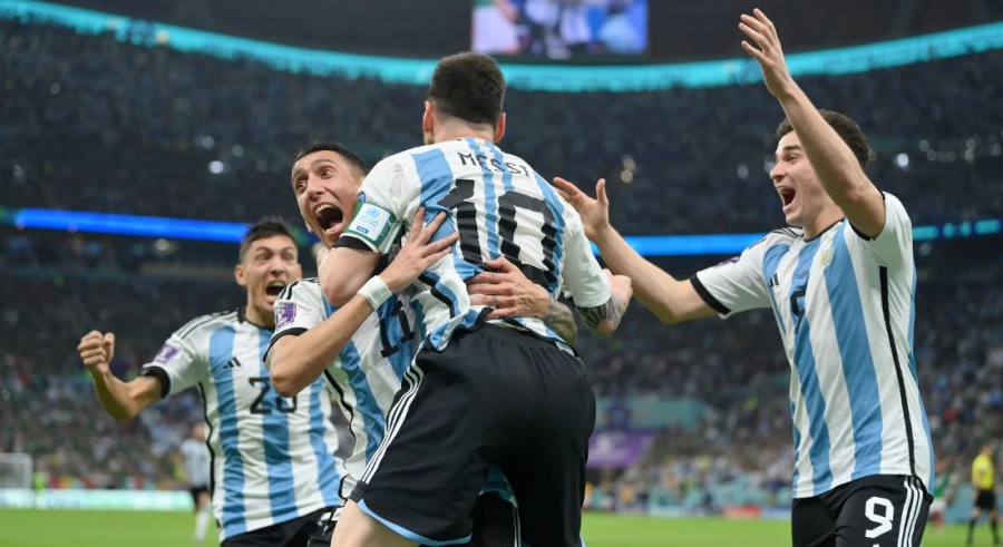 Ξέφρενοι πανηγυρισμοί στα αποδυτήρια της Αργεντινής - Κάτι παραπάνω από τρεις βαθμοί (video)