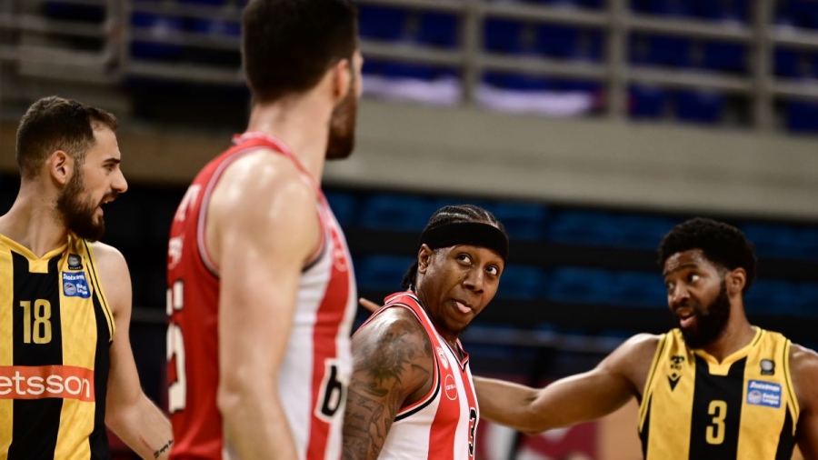 ΑΕΚ - Ολυμπιακός 68-100: «Περίπατος» προς τα ημιτελικά, με πολλούς πρωταγωνιστές! (video)