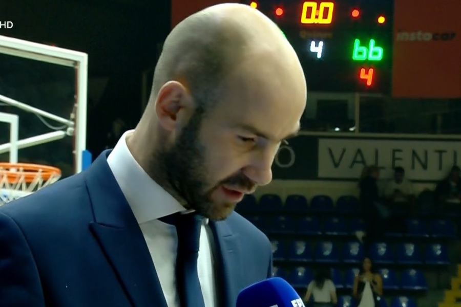 Ο Βασίλης Σπανούλης αρνήθηκε να σχολιάσει το παιχνίδι στο flash interview