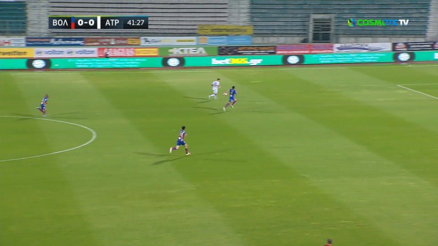 Βόλος – Ατρόμητος 0-1: Εξαιρετική μπαλιά Κιβρακίδη και τελείωμα από Κουλούρη! (video)