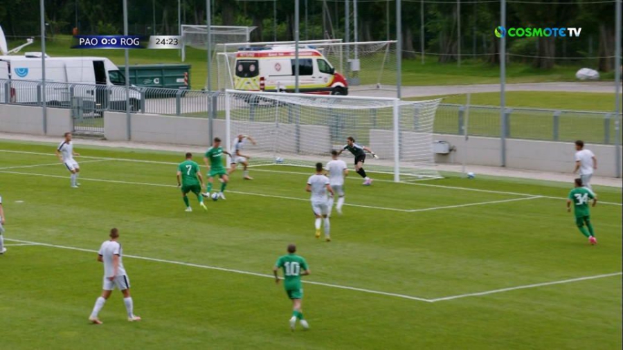 Παναθηναϊκός – Ρογκάσκα 1-0: Συνεργασία Βαγιαννίδη και Βέρμπιτς, για το γκολ του Ιωαννίδη (video)