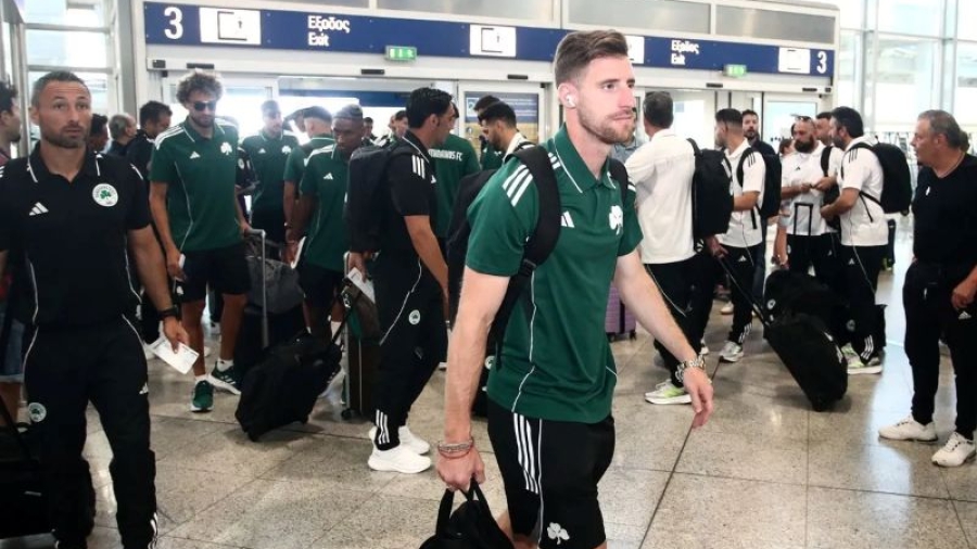 Παναθηναϊκός: Αναχώρησε η αποστολή για Αυστρία (pics)
