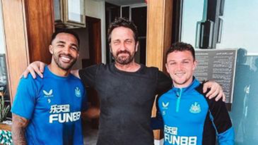 Ο «Λεωνίδας» στη προπόνηση της Νιούκαστλ στη... Σαουδική Αραβία