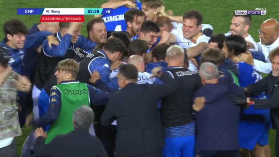 «Στραβοπατήματα» για Ρόμα και Ίντερ - Σωτηρία για Έμπολι και υποβιβασμός για Φροζινόνε στο φινάλε της Serie A! (video)