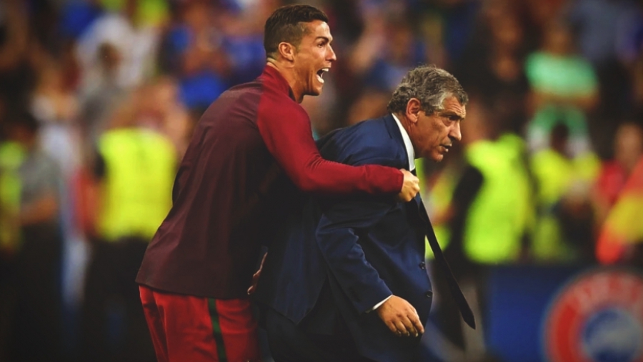 EURO 2016: Η κορυφαία στιγμή στην ιστορία του πορτογαλικού ποδοσφαίρου είχε «μαέστρο» τον Σάντος και βοηθό του τον Κριστιάνο Ρονάλντο!