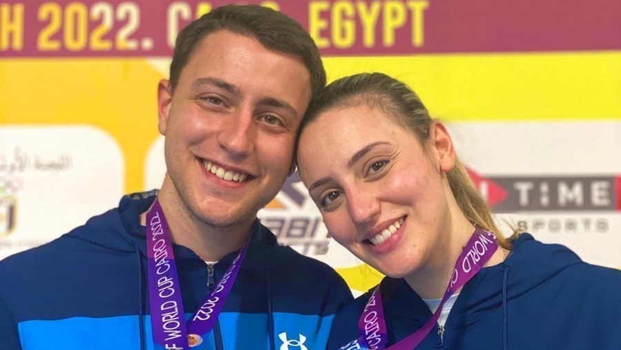 Σκοποβολή: Χρυσό μετάλλιο για Άννα και Διονύση Κορακάκη!