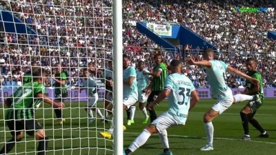 Σασουόλο - Ίντερ 0-1: Άνοιξε το σκορ για τους «Νερατζούρι» ο Τζέκο με υπέροχο τελείωμα (video)