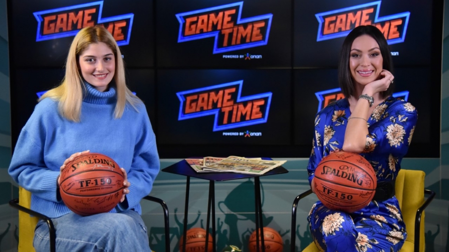 Η μπασκετμπολίστρια του Παναθηναϊκού Ελισάβετ Μπουντούρη στο πρώτο ΟΠΑΠ GAME TIME ΜΠΑΣΚΕΤ της χρονιάς