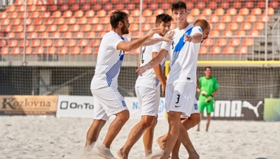 Beach Soccer: Ανώδυνη ήττα και προβιβασμός για την Εθνική στο Κισινάου