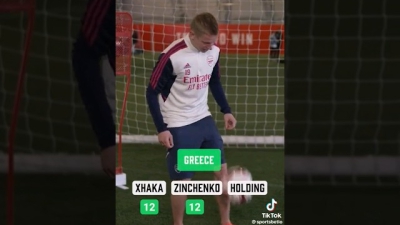 Επικό βίντεο στην Άρσεναλ με χώρες: Ο Ζιντσένκο είπε την Ελλάδα, ο Τσάκα… δεν θυμήθηκε την Ελβετία! (video)